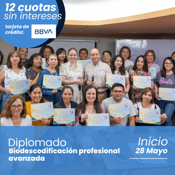 Diplomado Biodescodificación profesional – BBVA SIN INTERESES