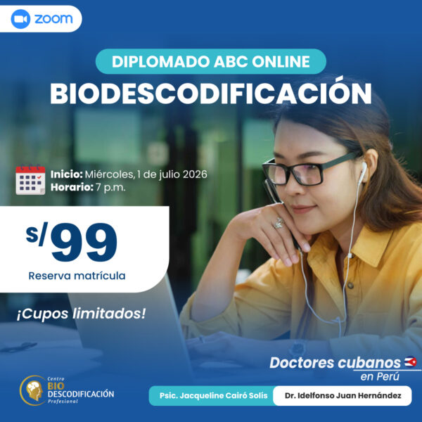 Diplomado ABC Online de Biodescodificación – Reserva de cupo
