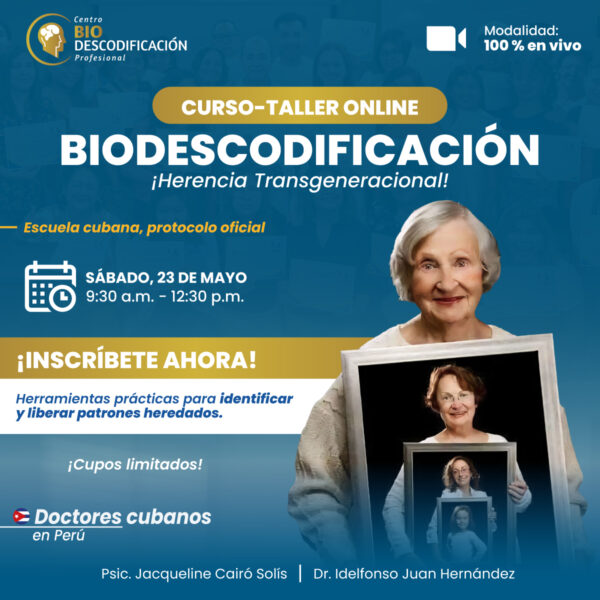 Curso-Taller Online de Biodescodificación – Individual (Preventa)