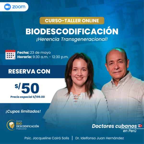 Curso-Taller Online de Biodescodificación – Reserva de cupo